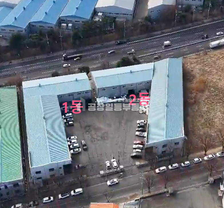 경기 화성만세구 향남읍 하길리 1동 화성 향남공장임대, 발안산업단지내 337평 , 고전력, 사무동, 넓은마당 월세 매물번호 10160 사진 2