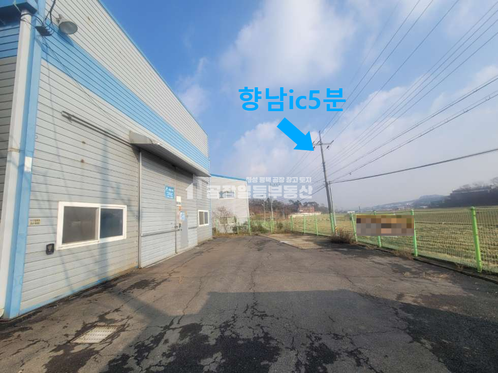 경기 화성만세구 향남읍 송곡리 A동 화성 향남공장임대, 향남ic 5분, 호이스트2.8톤, 전기30kw, 5톤차량진 월세 매물번호 10080 사진 2