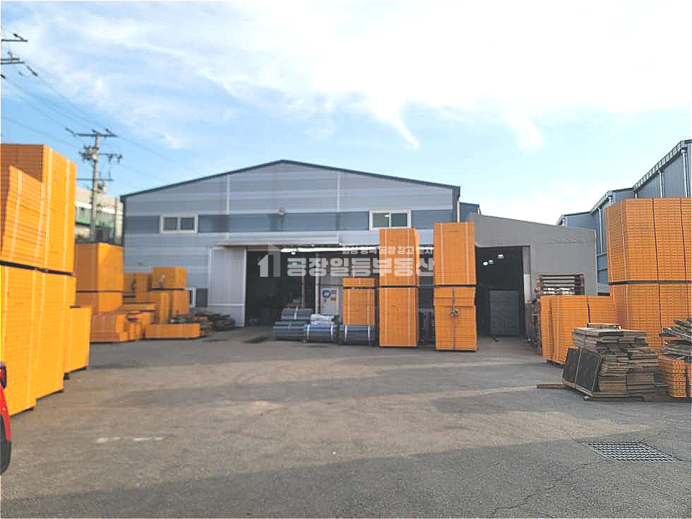 경기 화성만세구 양감면 사창리 1동 화성 양감공장매매, 양감 사창리 넓은마당 고전력150kw 츄레라진입가능 매매 매물번호 10028 사진 1