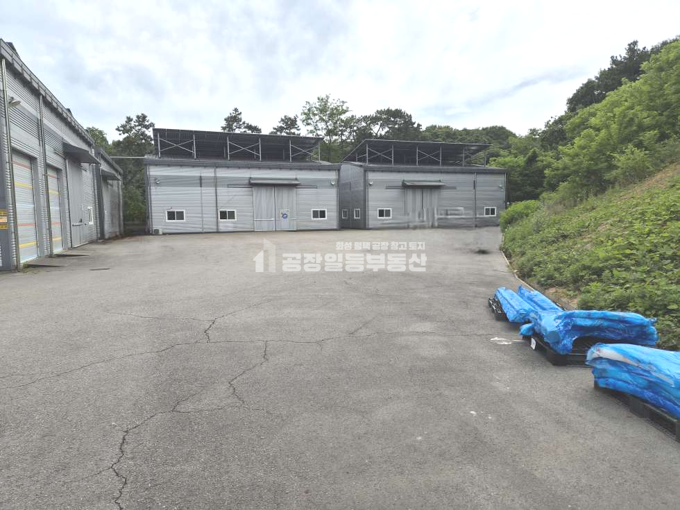 경기 화성효행구 정남면 귀래리 가,나동 화성 정남공장임대, 넓은마당 60p 두동 구조,내부사무실 월세 매물번호 10246 사진 2
